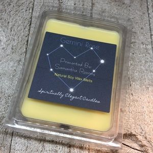 Golden Rose Soy Wax Melts | Gemini Rose